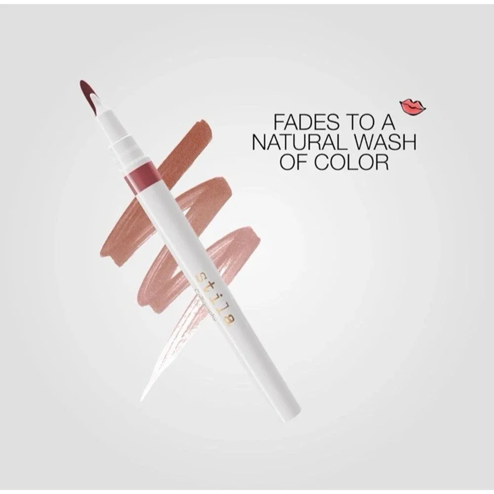 stila - Calligraphy Lip Stain - Shade: Hedy - 0.022 fl oz/ 0.67 mL